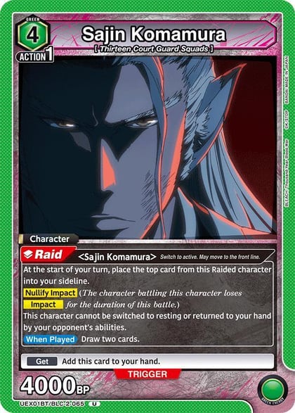Sajin Komamura, UEX01BT: BLEACH: Thousand-Year Blood War Vol.2 UEX01BT/BLC-2-065