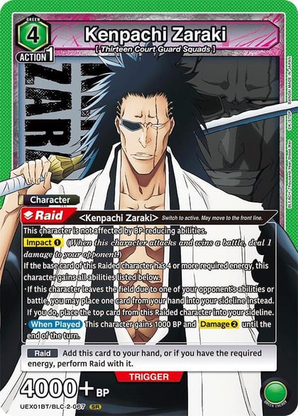Kenpachi Zaraki (067), UEX01BT: BLEACH: Thousand-Year Blood War Vol.2 UEX01BT/BLC-2-067