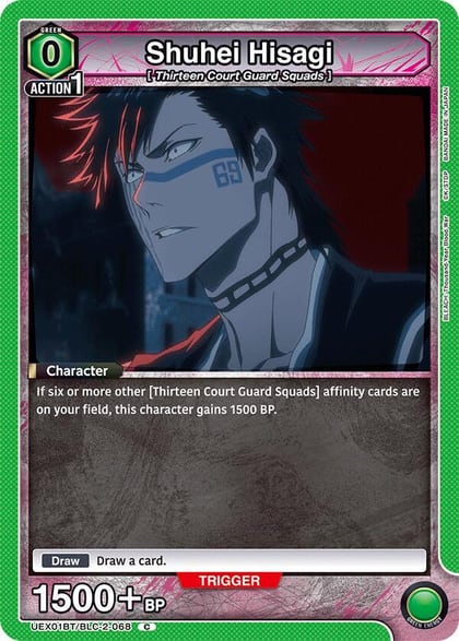Shuhei Hisagi, UEX01BT: BLEACH: Thousand-Year Blood War Vol.2 UEX01BT/BLC-2-068