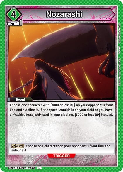 Nozarashi, UEX01BT: BLEACH: Thousand-Year Blood War Vol.2 UEX01BT/BLC-2-073