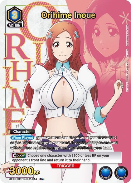 Orihime Inoue (014) (R*), UEX01BT: BLEACH: Thousand-Year Blood War Vol.2 UEX01BT/BLC-2-014