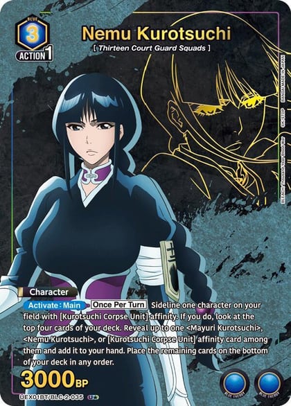 Nemu Kurotsuchi (U*), UEX01BT: BLEACH: Thousand-Year Blood War Vol.2 UEX01BT/BLC-2-035