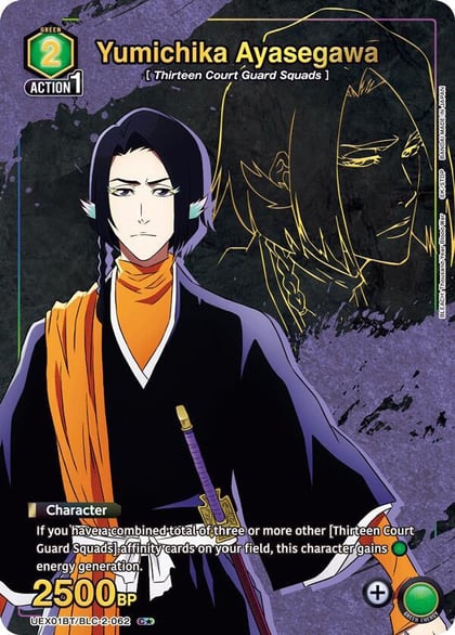 Yumichika Ayasegawa (C*), UEX01BT: BLEACH: Thousand-Year Blood War Vol.2 UEX01BT/BLC-2-062