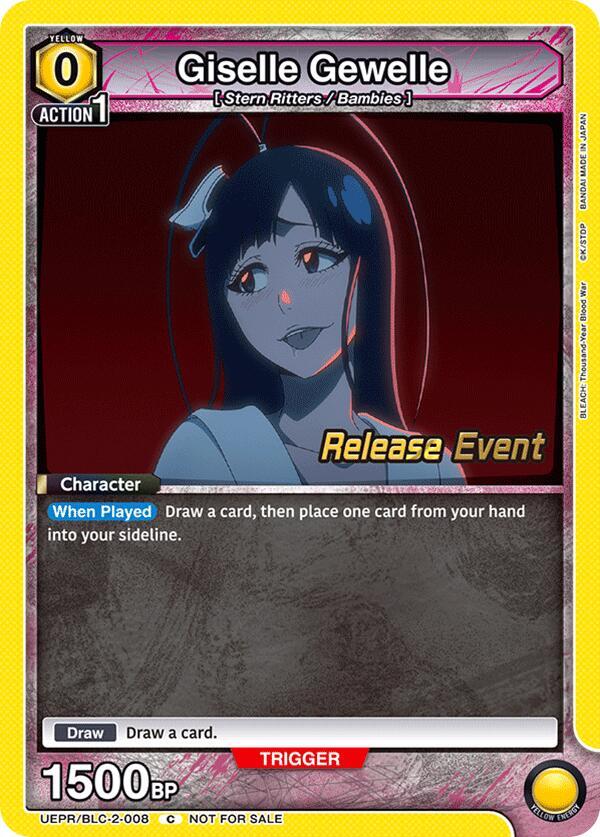 Giselle Gewelle (008), UEX01BT: BLEACH: Thousand-Year Blood War Vol.2 Release Event Cards UEPR/BLC-2-008