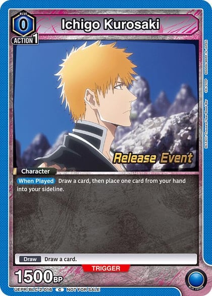 Ichigo Kurosaki (016), UEX01BT: BLEACH: Thousand-Year Blood War Vol.2 Release Event Cards UEPR/BLC-2-016