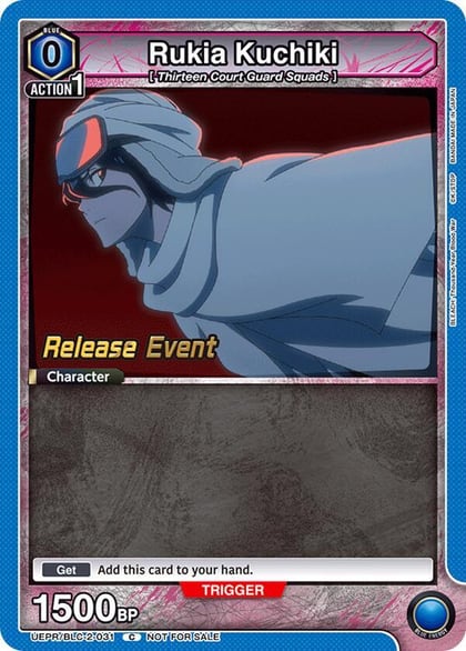 Rukia Kuchiki (031), UEX01BT: BLEACH: Thousand-Year Blood War Vol.2 Release Event Cards UEPR/BLC-2-031
