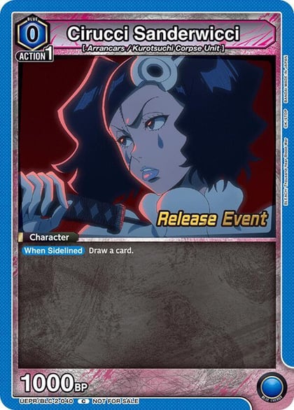 Cirucci Sanderwicci, UEX01BT: BLEACH: Thousand-Year Blood War Vol.2 Release Event Cards UEPR/BLC-2-040