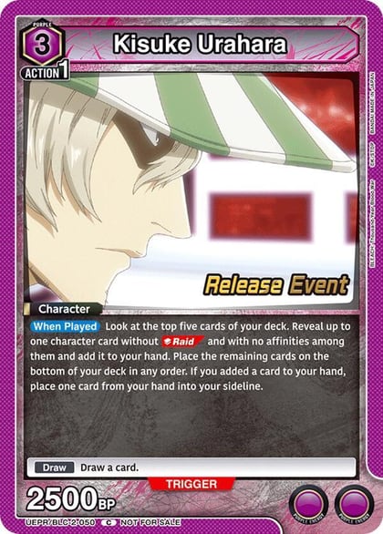 Kisuke Urahara (050), UEX01BT: BLEACH: Thousand-Year Blood War Vol.2 Release Event Cards UEPR/BLC-2-050