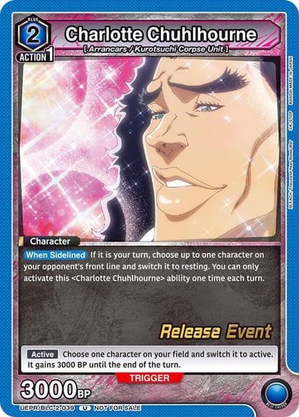 Charlotte Chuhlhourne, UEX01BT: BLEACH: Thousand-Year Blood War Vol.2 Release Event Cards UEPR/BLC-2-039