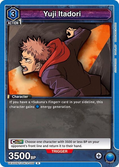 Yuji Itadori (006), UEX02BT: Jujutsu Kaisen Vol.2 UEX02BT/JJK-2-006