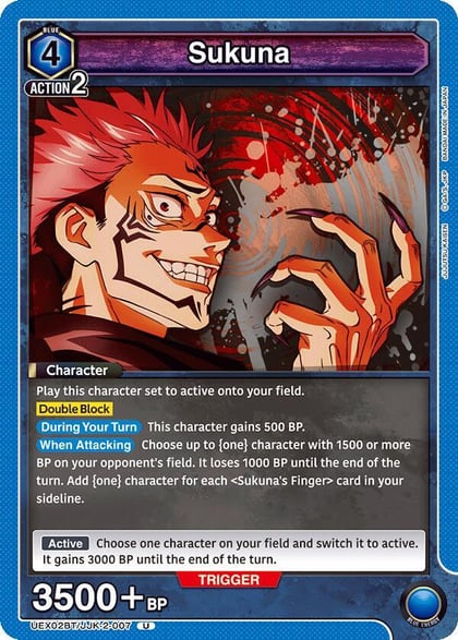 Sukuna (007), UEX02BT: Jujutsu Kaisen Vol.2 UEX02BT/JJK-2-007