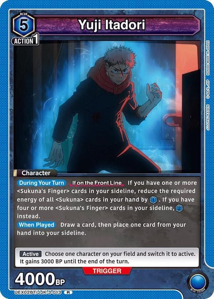 Yuji Itadori (013), UEX02BT: Jujutsu Kaisen Vol.2 UEX02BT/JJK-3-013