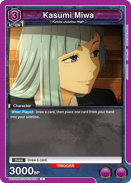 Kasumi Miwa, UEX02BT: Jujutsu Kaisen Vol.2 UEX02BT/JJK-3-028