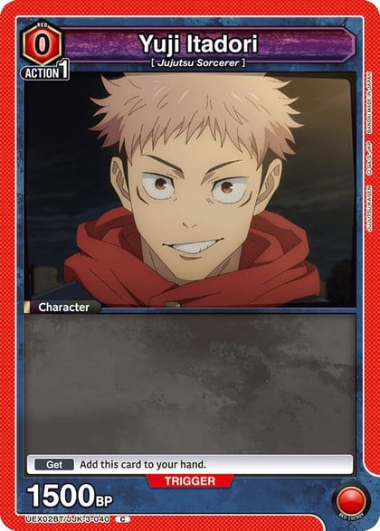 Yuji Itadori (3-040), UEX02BT: Jujutsu Kaisen Vol.2 UEX02BT/JJK-3-040