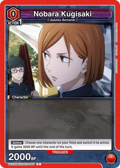 Nobara Kugisaki (047), UEX02BT: Jujutsu Kaisen Vol.2 UEX02BT/JJK-3-047