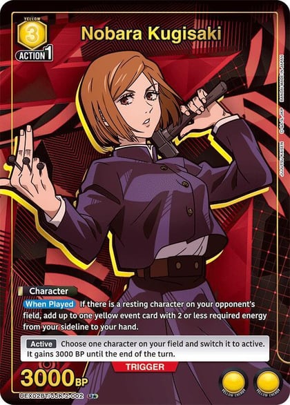 Nobara Kugisaki (002) (U*), UEX02BT: Jujutsu Kaisen Vol.2 UEX02BT/JJK-2-002