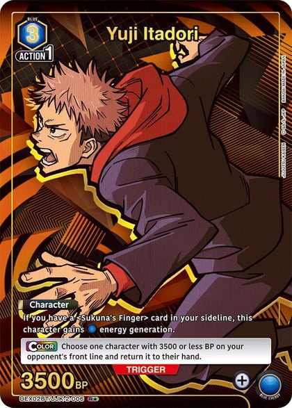 Yuji Itadori (006) (R*), UEX02BT: Jujutsu Kaisen Vol.2 UEX02BT/JJK-2-006