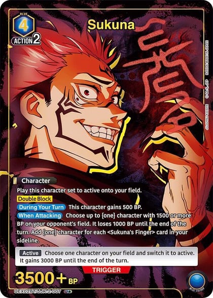 Sukuna (007) (U*), UEX02BT: Jujutsu Kaisen Vol.2 UEX02BT/JJK-2-007