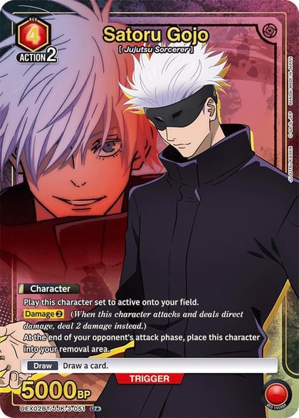 Satoru Gojo (051) (U*), UEX02BT: Jujutsu Kaisen Vol.2 UEX02BT/JJK-3-051