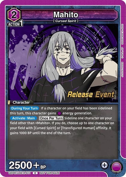 Mahito (011), UEX02BT: Jujutsu Kaisen Vol.2 Release Event Cards UEPR/JJK-2-011