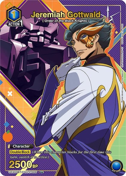 Jeremiah Gottwald (U*), UEX03BT: CODE GEASS: Lelouch of the Rebellion Vol.2 UEX03BT/CGH-2-006