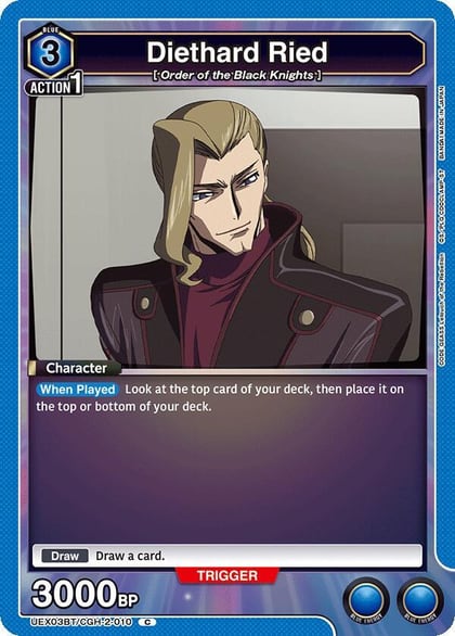 Diethard Ried, UEX03BT: CODE GEASS: Lelouch of the Rebellion Vol.2 UEX03BT/CGH-2-010