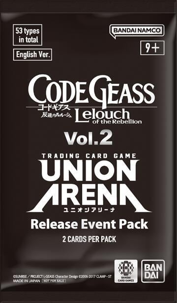 CODE GEASS: Lelouch of the Rebellion - Release Event Pack, UEX03BT: CODE GEASS: Lelouch of the Rebellion Vol.2 Release Event Cards P649555
