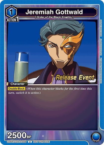 Jeremiah Gottwald, UEX03BT: CODE GEASS: Lelouch of the Rebellion Vol.2 Release Event Cards UEPR/CGH-2-006