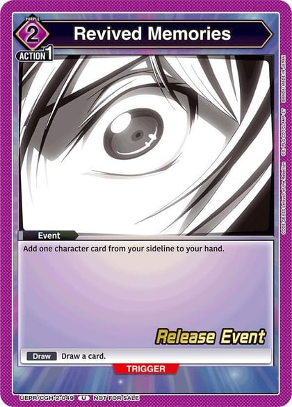 Revived Memories, UEX03BT: CODE GEASS: Lelouch of the Rebellion Vol.2 Release Event Cards UEPR/CGH-2-049