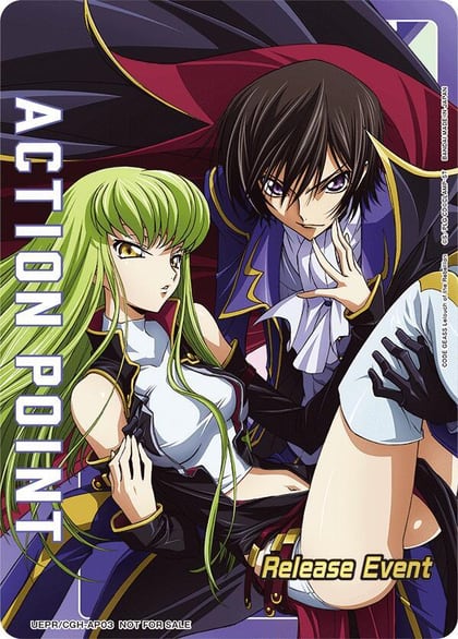 Action Point Card (Release Event Participation), UEX03BT: CODE GEASS: Lelouch of the Rebellion Vol.2 Release Event Cards UEPR/CGH-AP03