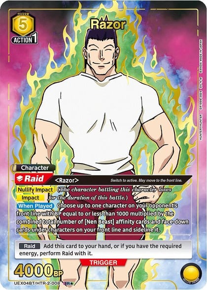 Razor (008) (SR*), UEX04BT: HUNTER X HUNTER Vol.2 UEX04BT/HTR-2-008