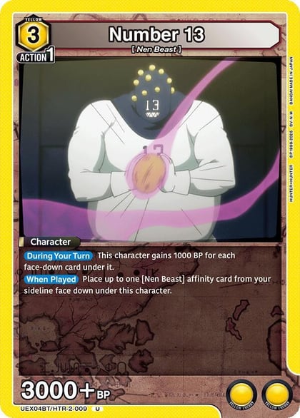 Number 13, UEX04BT: HUNTER X HUNTER Vol.2 UEX04BT/HTR-2-009