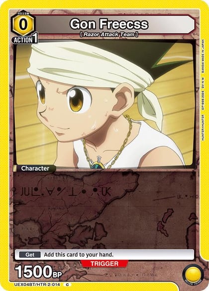Gon Freecss (014), UEX04BT: HUNTER X HUNTER Vol.2 UEX04BT/HTR-2-014