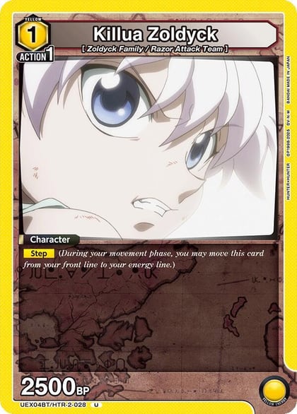 Killua Zoldyck (028), UEX04BT: HUNTER X HUNTER Vol.2 UEX04BT/HTR-2-028