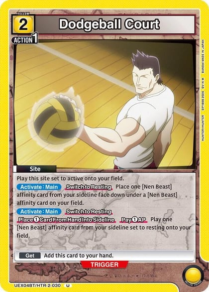 Dodgeball Court, UEX04BT: HUNTER X HUNTER Vol.2 UEX04BT/HTR-2-030