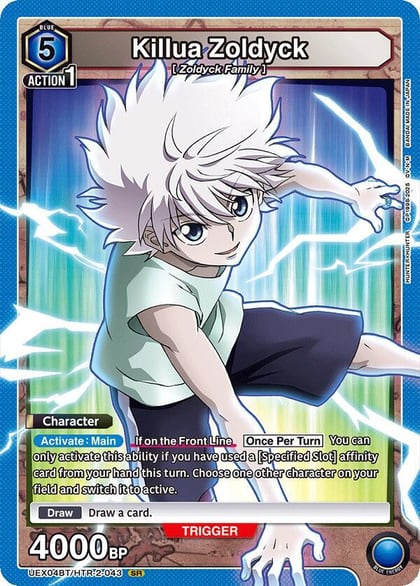 Killua Zoldyck (043), UEX04BT: HUNTER X HUNTER Vol.2 UEX04BT/HTR-2-043