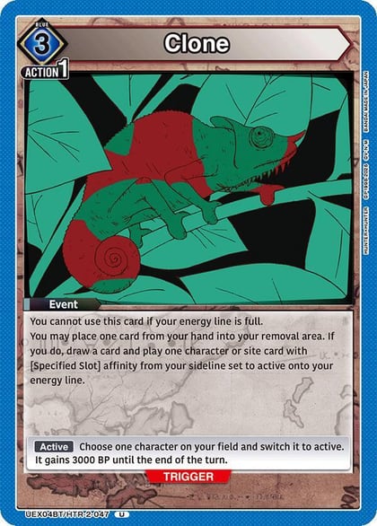 Clone, UEX04BT: HUNTER X HUNTER Vol.2 UEX04BT/HTR-2-047