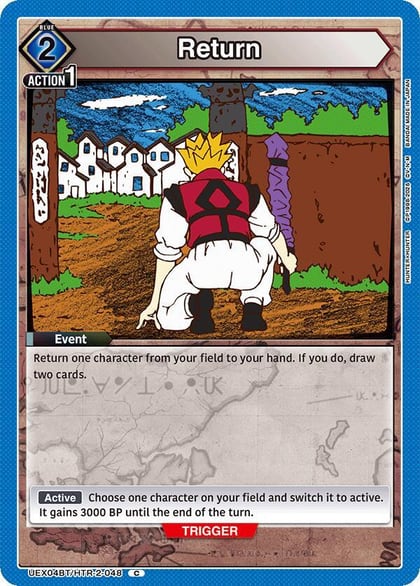 Return, UEX04BT: HUNTER X HUNTER Vol.2 UEX04BT/HTR-2-048