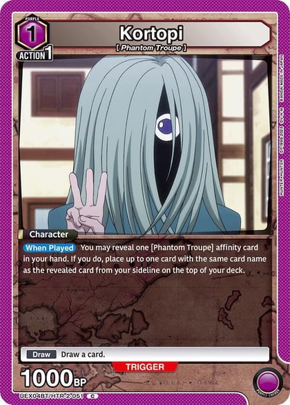 Kortopi, UEX04BT: HUNTER X HUNTER Vol.2 UEX04BT/HTR-2-051