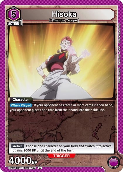 Hisoka (054), UEX04BT: HUNTER X HUNTER Vol.2 UEX04BT/HTR-2-054