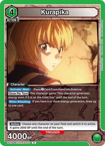 Kurapika (077), UEX04BT: HUNTER X HUNTER Vol.2 UEX04BT/HTR-2-077