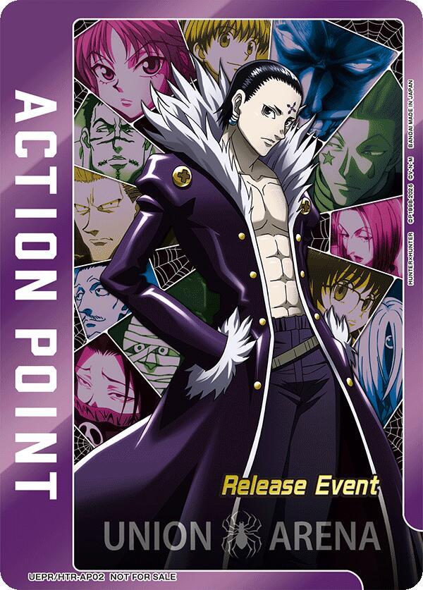 Action Point Card (Release Event Participation), UEX04BT: HUNTER X HUNTER Vol.2 Release Event Cards UEPR/HTR-AP02