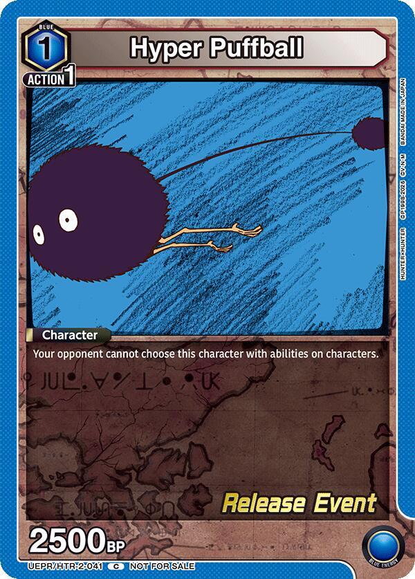 Hyper Puffball, UEX04BT: HUNTER X HUNTER Vol.2 Release Event Cards UEPR/HTR-2-041