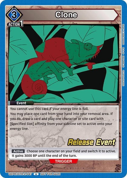 Clone, UEX04BT: HUNTER X HUNTER Vol.2 Release Event Cards UEPR/HTR-2-047