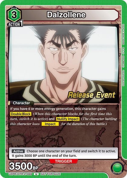 Dalzollene, UEX04BT: HUNTER X HUNTER Vol.2 Release Event Cards UEPR/HTR-2-069
