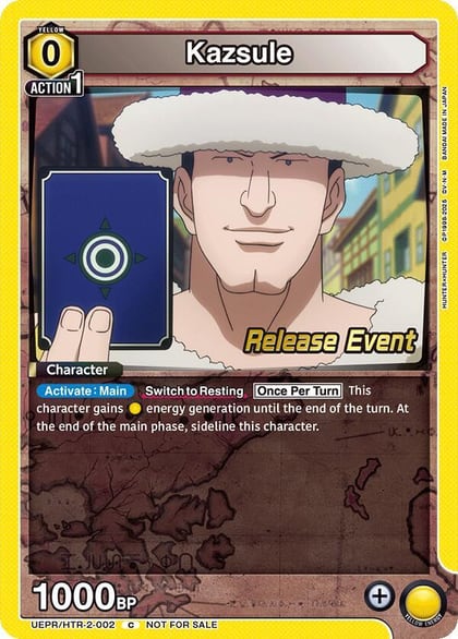 Kazsule, UEX04BT: HUNTER X HUNTER Vol.2 Release Event Cards UEX04BT/HTR-2-002