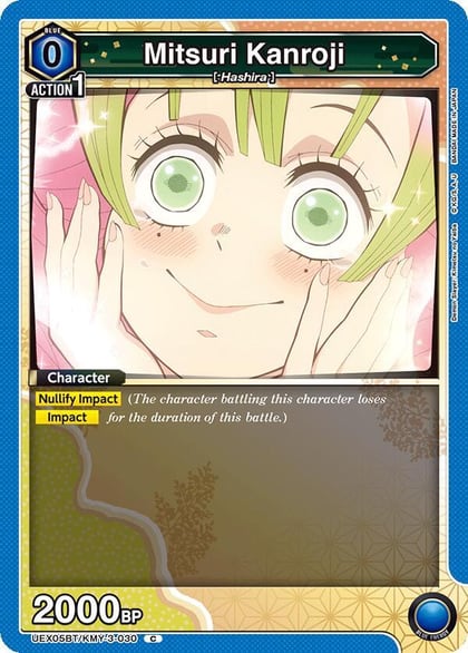 Mitsuri Kanroji (030), UEX05BT: Demon Slayer: Kimetsu no Yaiba Vol.2 UEX05BT/KMY-3-030