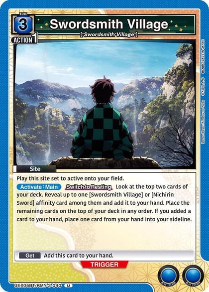 Swordsmith Village, UEX05BT: Demon Slayer: Kimetsu no Yaiba Vol.2 UEX05BT/KMY-3-040