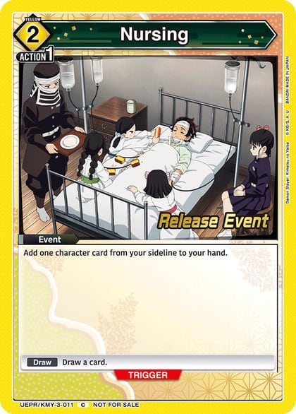 Nursing, UEX05BT: Demon Slayer: Kimetsu no Yaiba Vol.2 Release Event Cards UEPR/KMY-3-011
