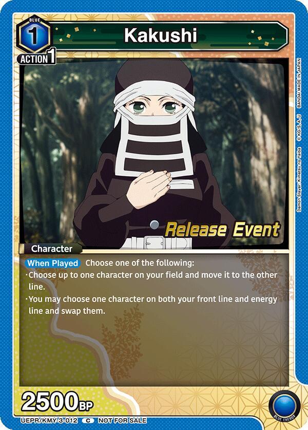 Kakushi, UEX05BT: Demon Slayer: Kimetsu no Yaiba Vol.2 Release Event Cards UEPR/KMY-3-012
